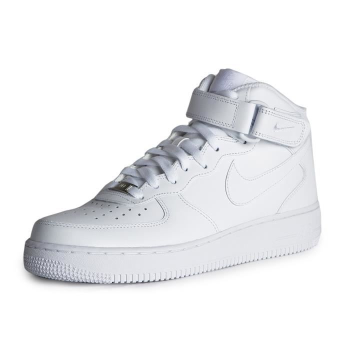 air force one blanche noir femme