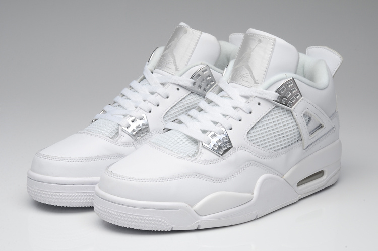 air jordan 4 retro blanc et gris